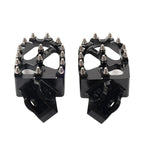 BLK CNC MX Foot Pegs for Kawasaki KX65 KX85 (2000-2020)