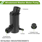 Windshield Washer Pump w/Grommet for Hyundai (2011-2016)
