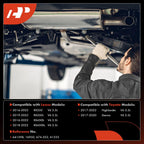 Front Left Catalytic Converter for Toyota Highlander (2017–2022)