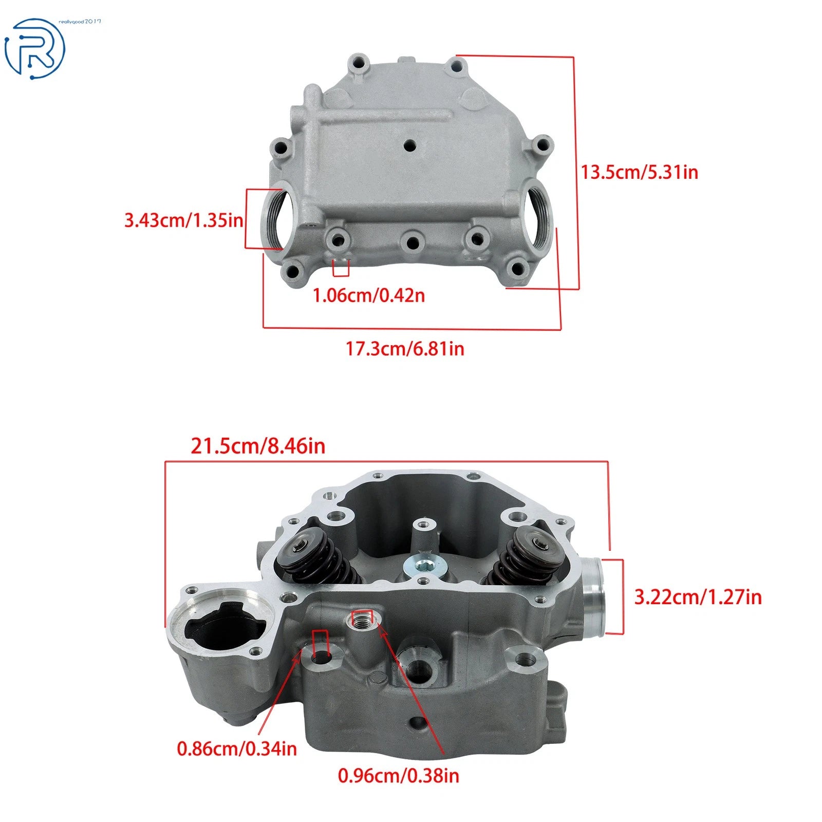 Engine Cylinder Head & Cover Assembly for Honda TRX420 TRX500 (2004-2014)