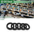 Set of 5 Oil Seal Ring NBR Rubber 20x28x4.5mm for Automotive Applications