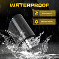 2.5" In 3.5" Out Carbon Fiber Exhaust Tip for Universal Fit (PY)