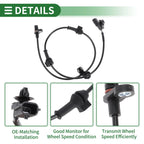 ABS Wheel Speed Sensor No. 5631068L01 for Suzuki Swift IV (2010–2021) Rear