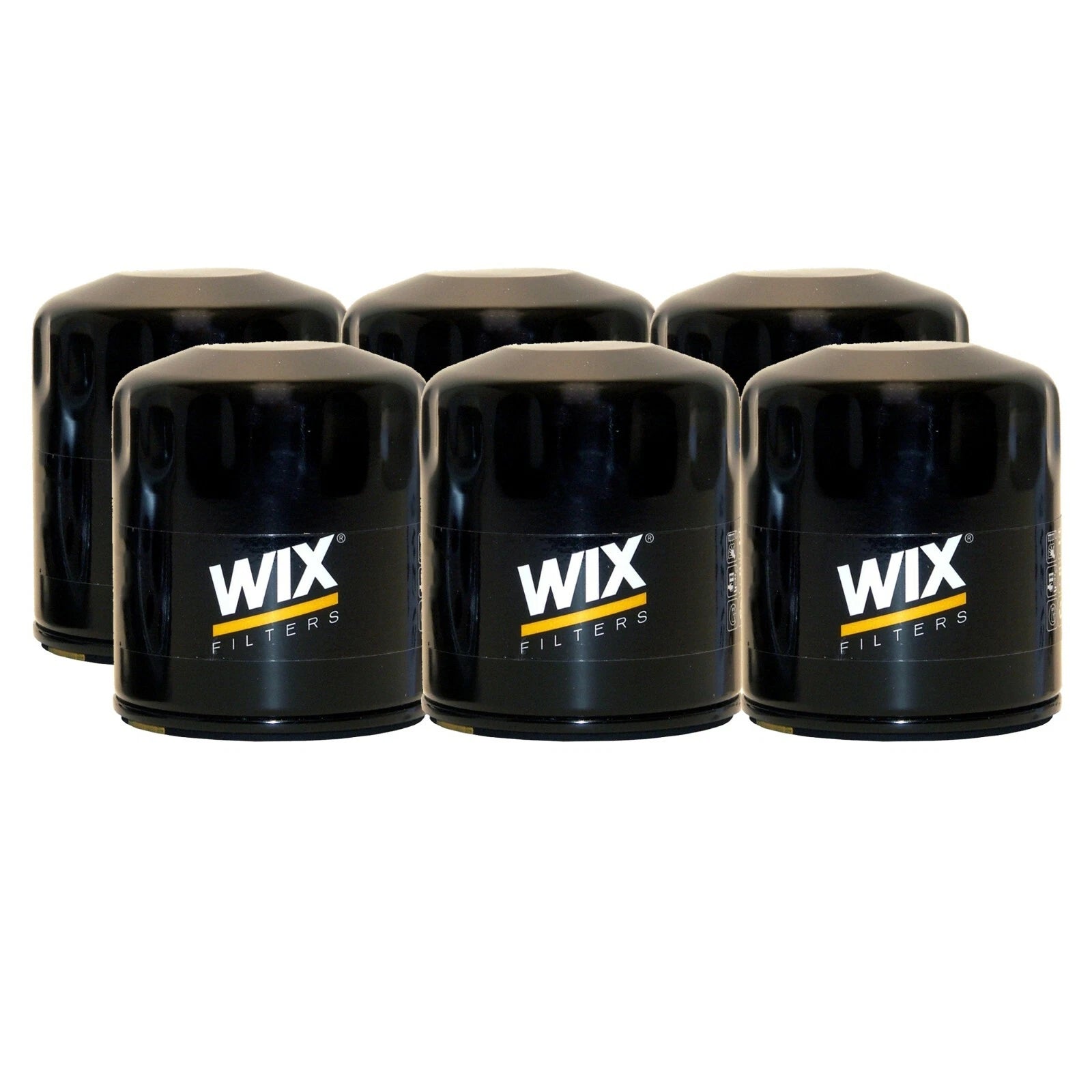 Set of 6 Engine Oil Filters for Chrysler Dodge GM Saab Ford LR Saturn