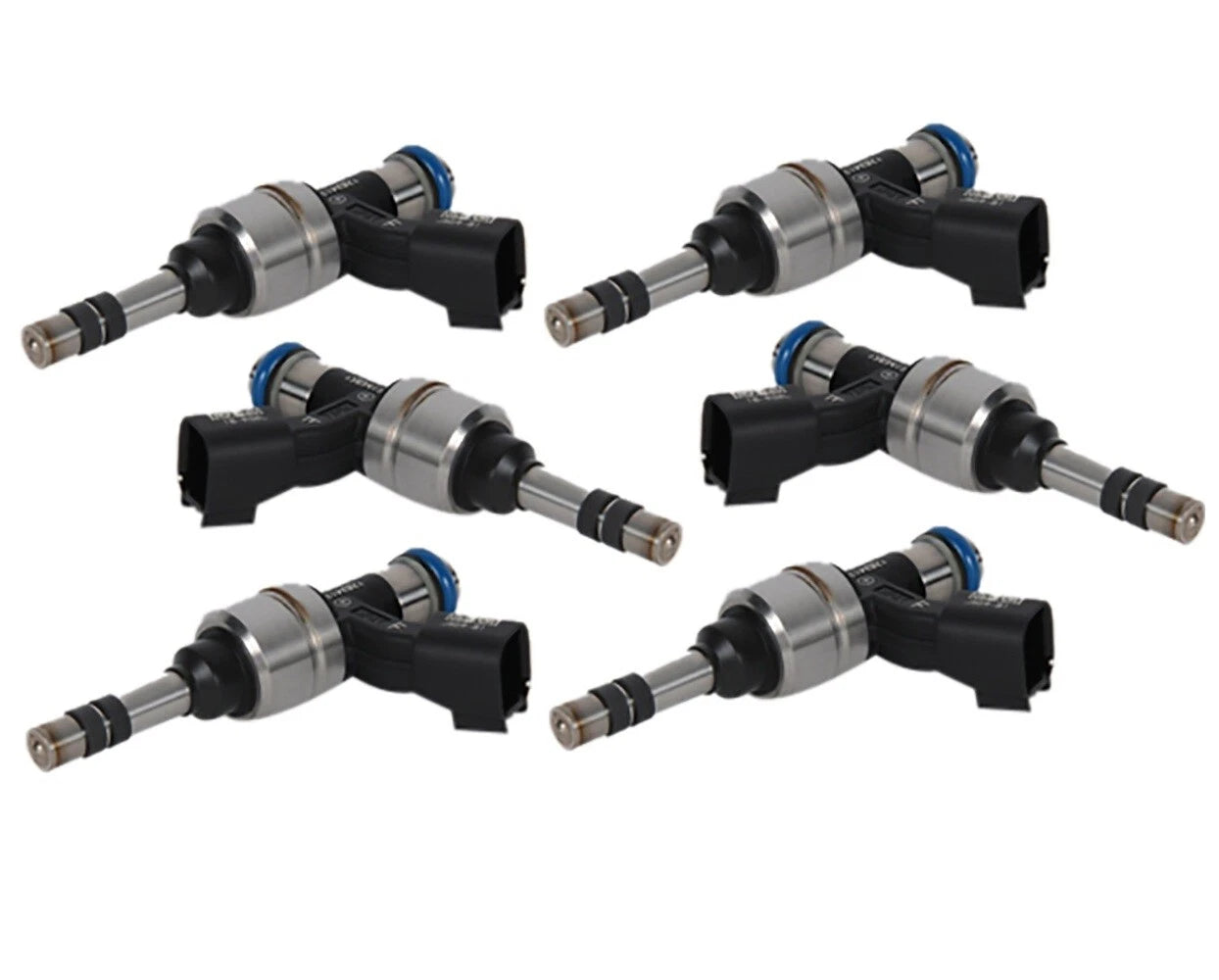 Set of 6 Fuel Injectors for Cadillac ATS, Chevy Camaro, GMC Canyon (RWD)