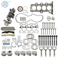 Engine Overhaul Rebuild Kit with Crankshaft & 4 Conrods for Hyundai Kia (2012–2017)