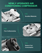 A/C Compressor for Ford E-350 Econoline 1997-1998, Excursion 2000-2001 CO 101490C