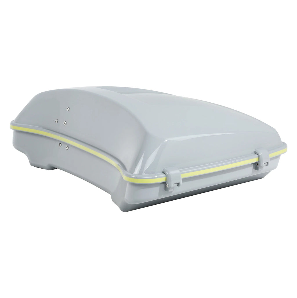 Razor Trunk for Harley Touring (2014–2026) Apple Green/White Gray