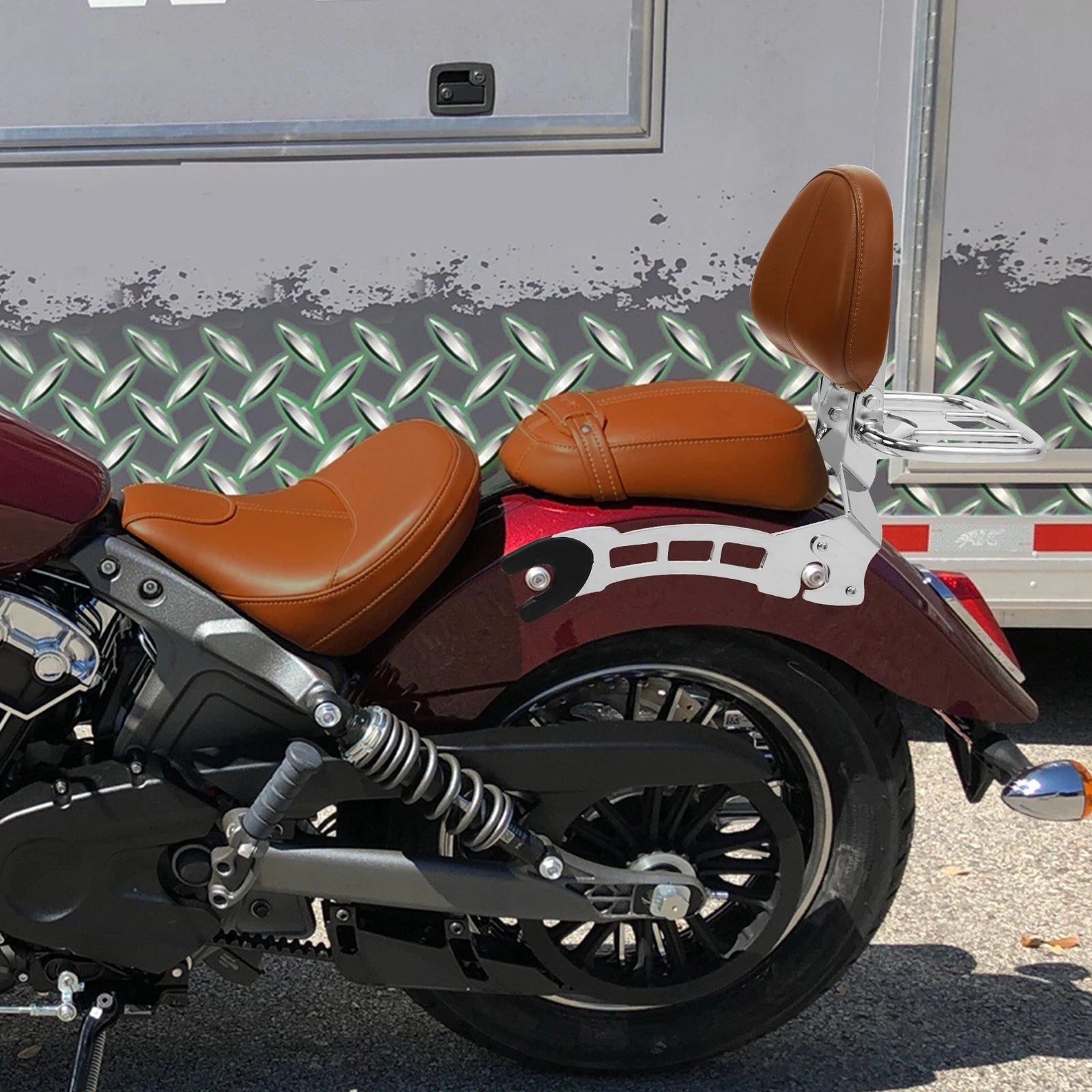 Passenger Sissy Bar & Backrest for Indian Scout (2015–2024)