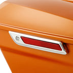 Hard Saddlebags for Harley Road Electra Street Glide (2014–2024) Amber Whiskey