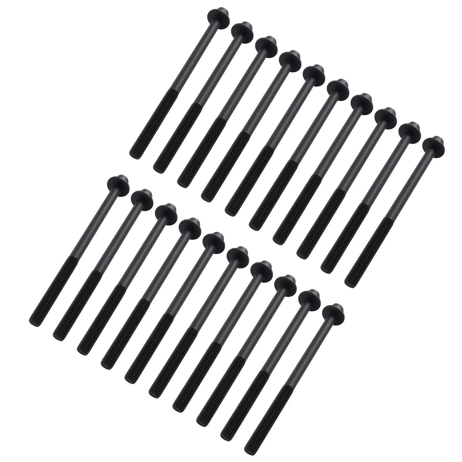 20pcs Head Bolts for Ford F-150 5.0L (2011–2016) Mustang 5.0L (2011–2017) 12mm