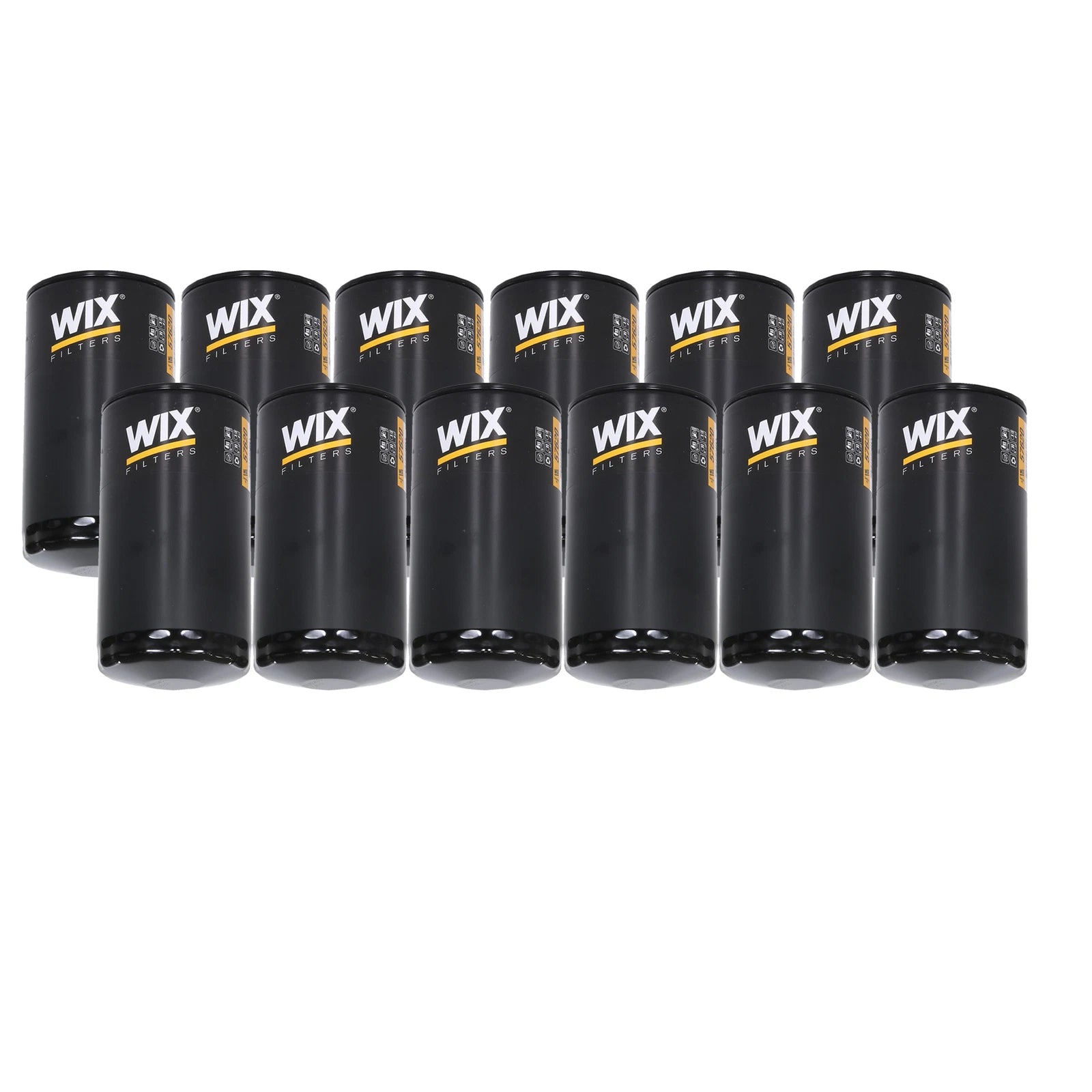 Set of 12 Engine Oil Filters for Dodge Ram Sterling Truck L6 TDI