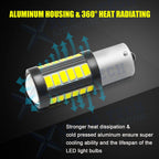 2-Piece Super Bright LED Reverse Back-Up Light Bulbs for 1156/7506 (2016-2023)