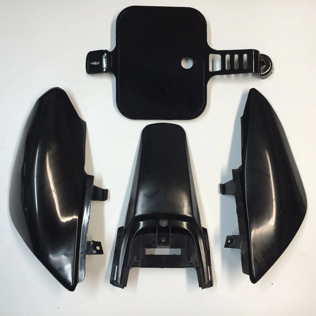 Fender Kit for Honda CRF XR XR50 CRF50 125CC Pit (Black Plastic)