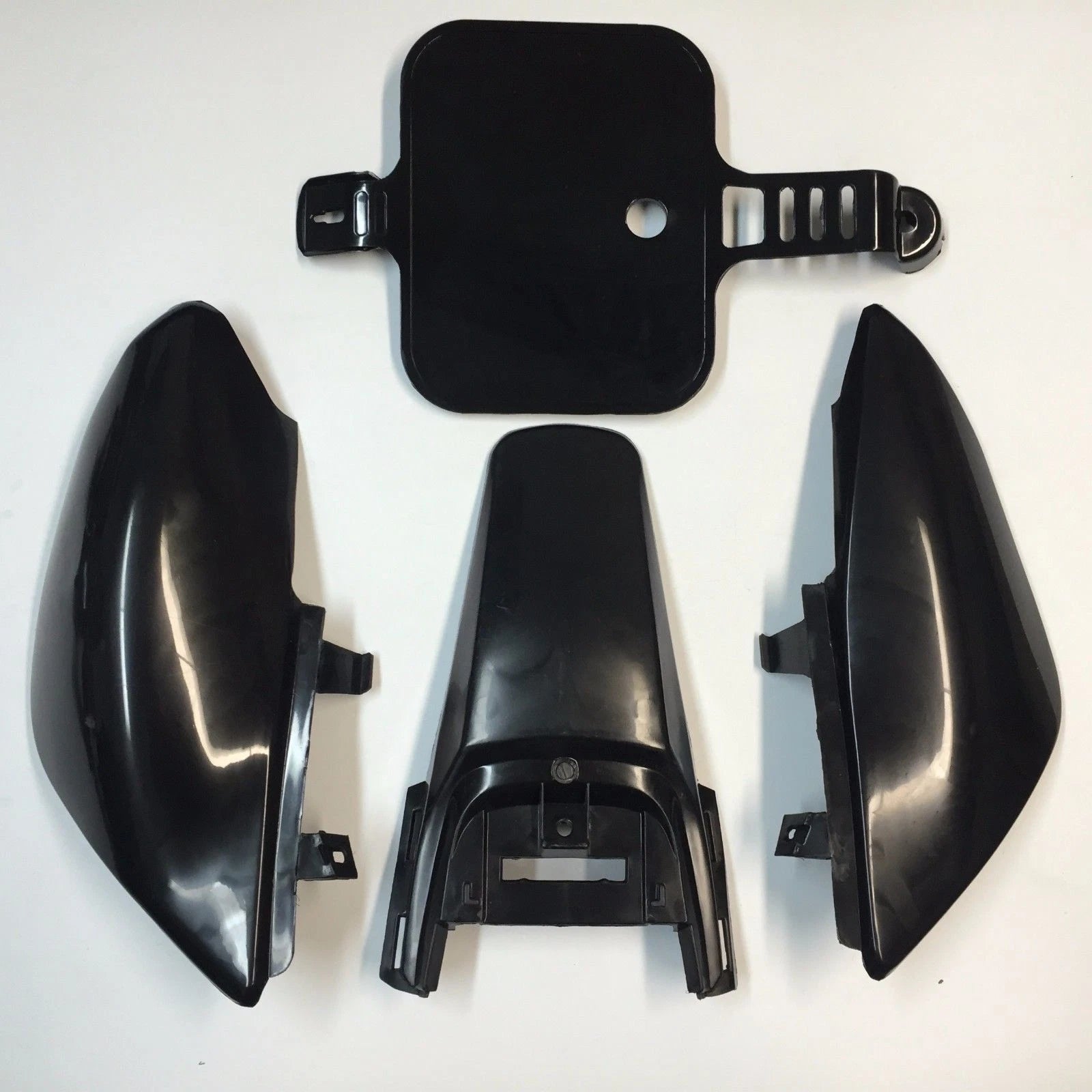 Fender Kit for Honda CRF XR XR50 CRF50 125CC Pit (Black Plastic)
