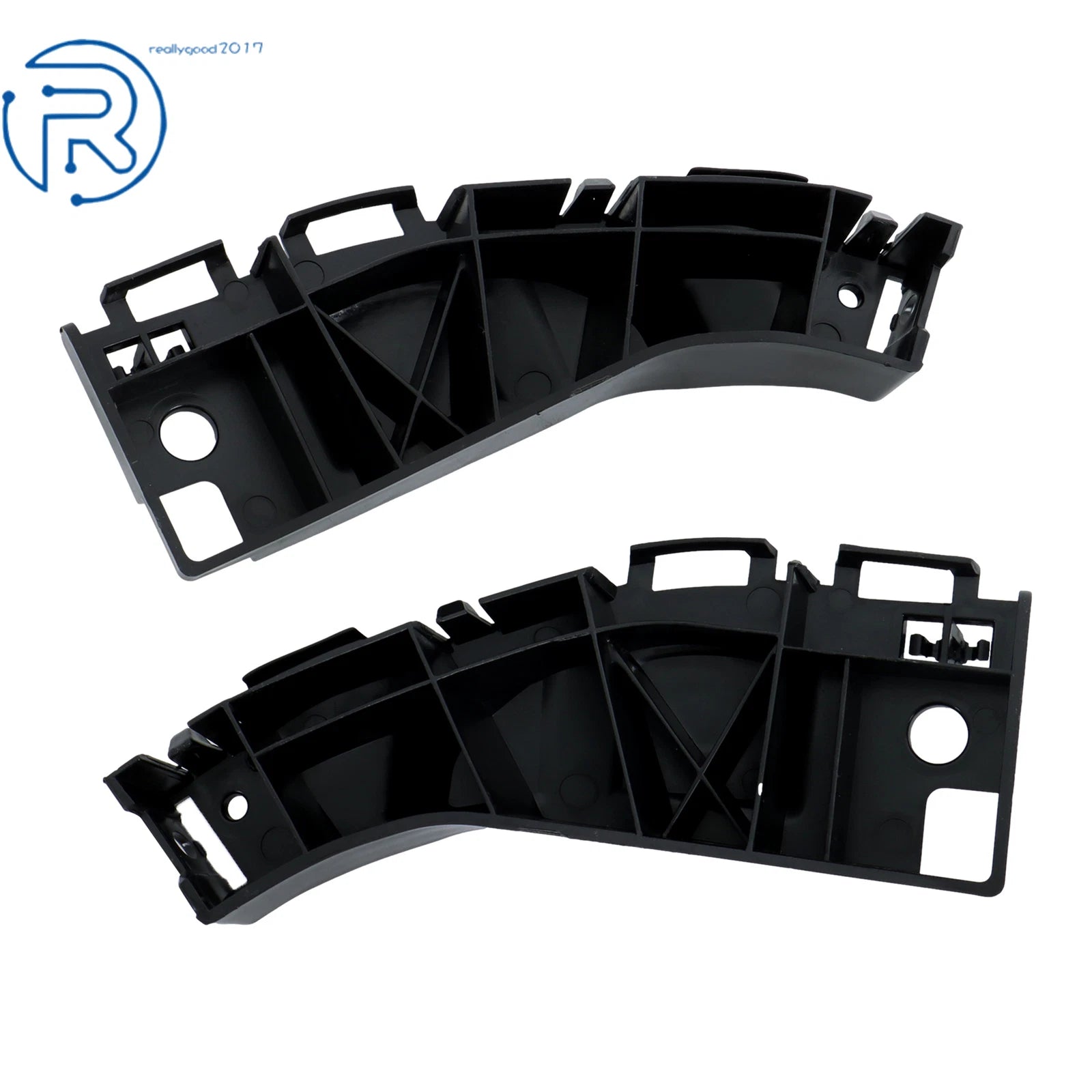 2X Side Front Bumper Cover Support Rails for Ford Flex (2009-2019)