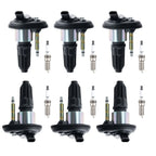 6X Ignition Coils & Spark Plugs for Chevy Trailblazer GMC Envoy (2002–2005)