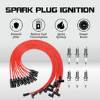 10X Spark Plug Wire + Plug for Chevy GM LT1 LT4 5.7L 4.3L (1992–1997)