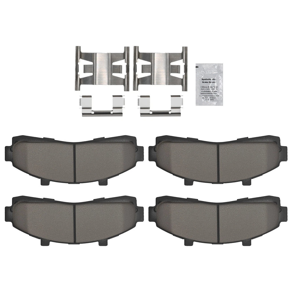 Front Ceramic Brake Pads Kit for Mercury Mountaineer (1997–2001)