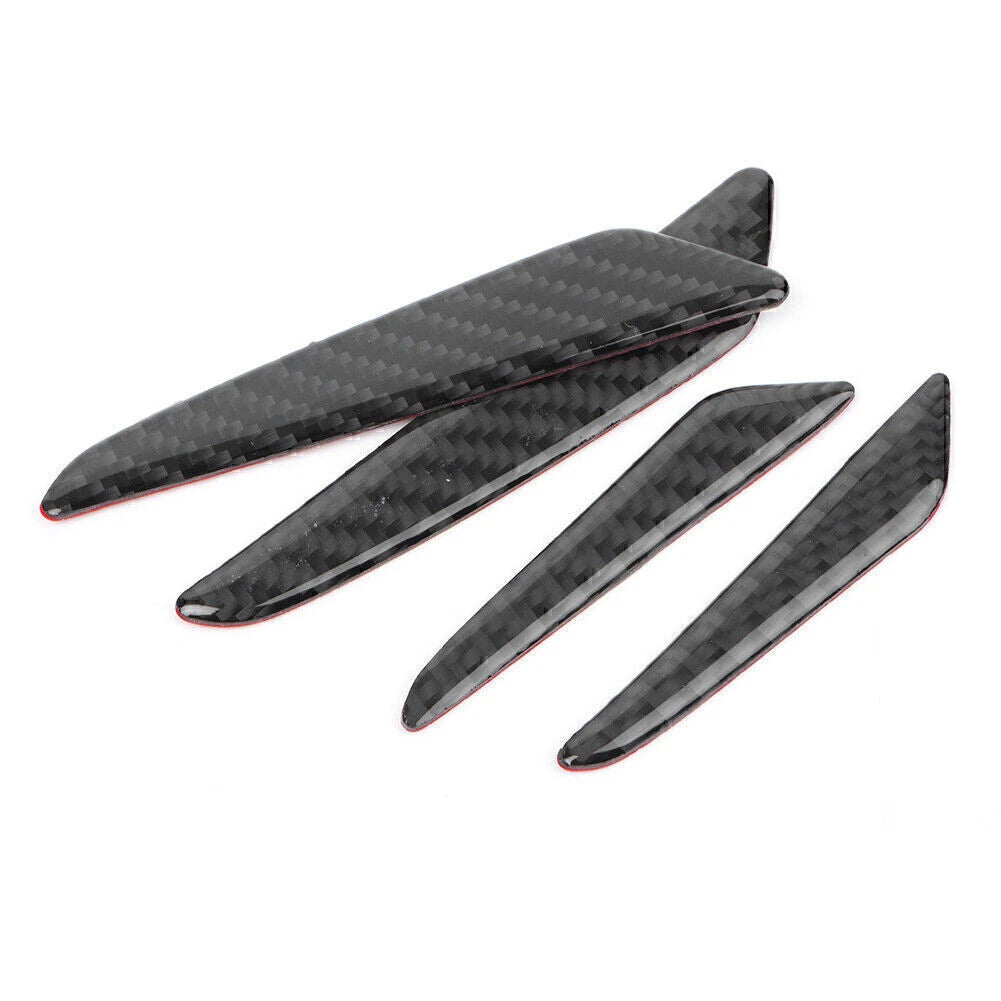 4X Carbon Fiber Style Anti-Collision Door Protector Strip for Mercedes Benz