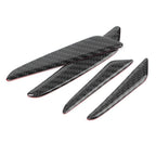 4X Carbon Fiber Style Anti-Collision Door Protector Strip for Mercedes Benz