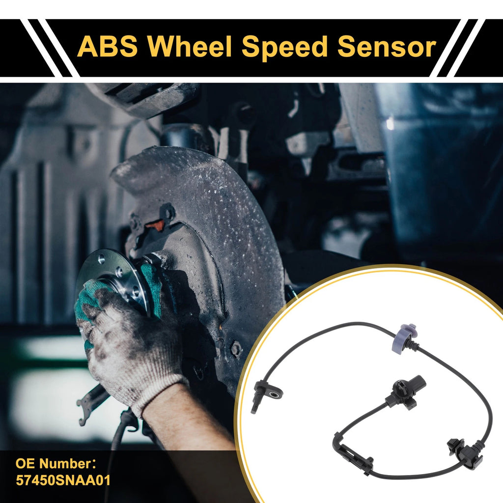 ABS Wheel Speed Sensor No. 57450SNAA01 for Honda Civic (2016–2021) Front Right