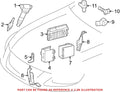 Genuine OEM Iridium Spark Plug for Lexus ES350 GS350 GS450h IS350 RX350 RX450h (2007–2020)