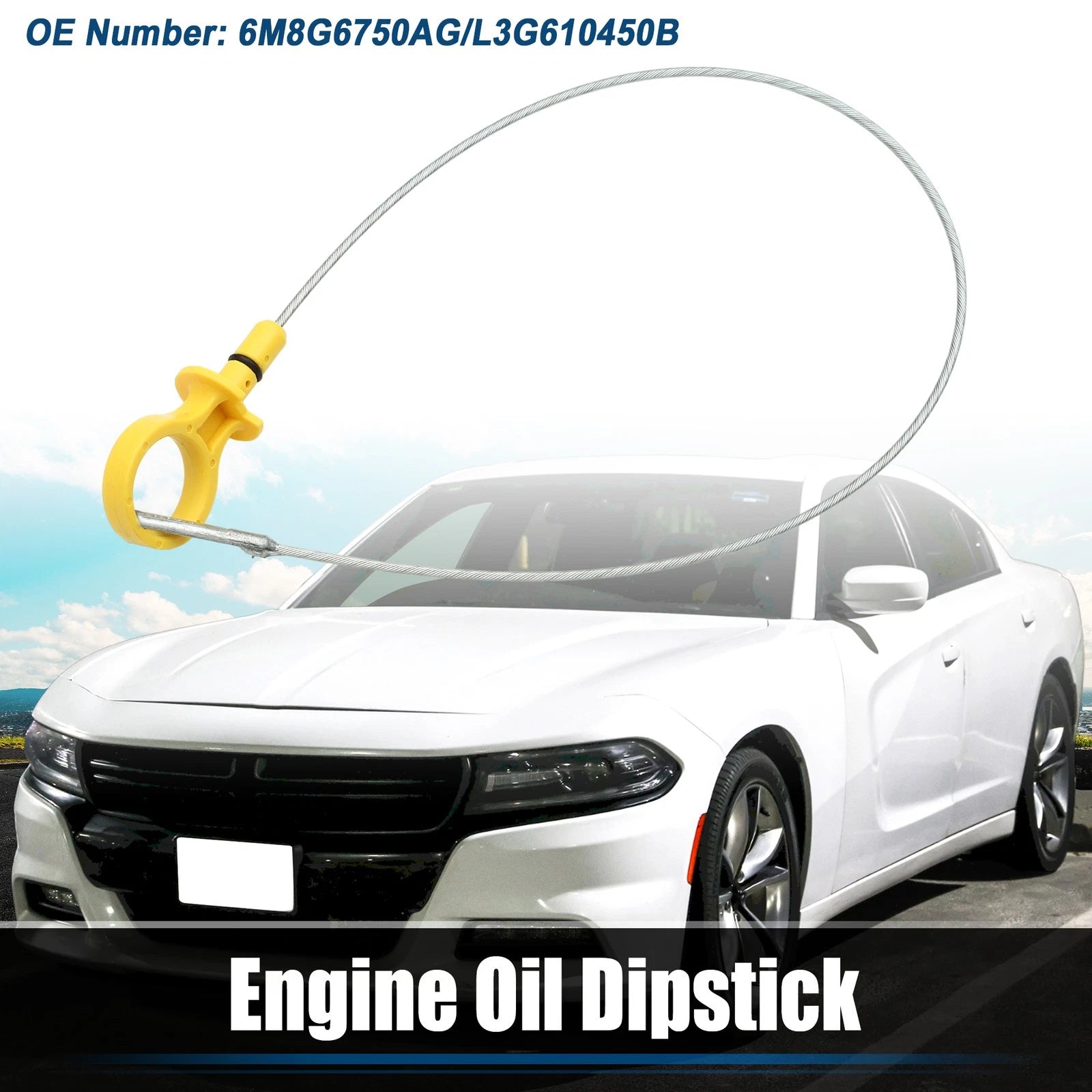 Engine Oil Fluid Level Dipstick for Mazda 5 (No.6M8G6750AG/L3G610450B)