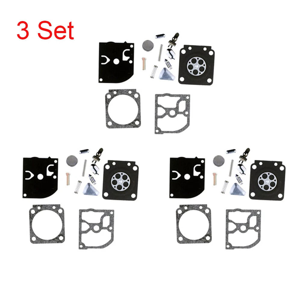 3X Carburetor Gasket Repair Kit for Zama RB-40 RB-85 FS400 450 C1Q-S33 34 35 36