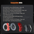 Rear Pair Brake Disc Calipers for Acura RDX (2013–2018) & Honda CR-V (2007–2016)