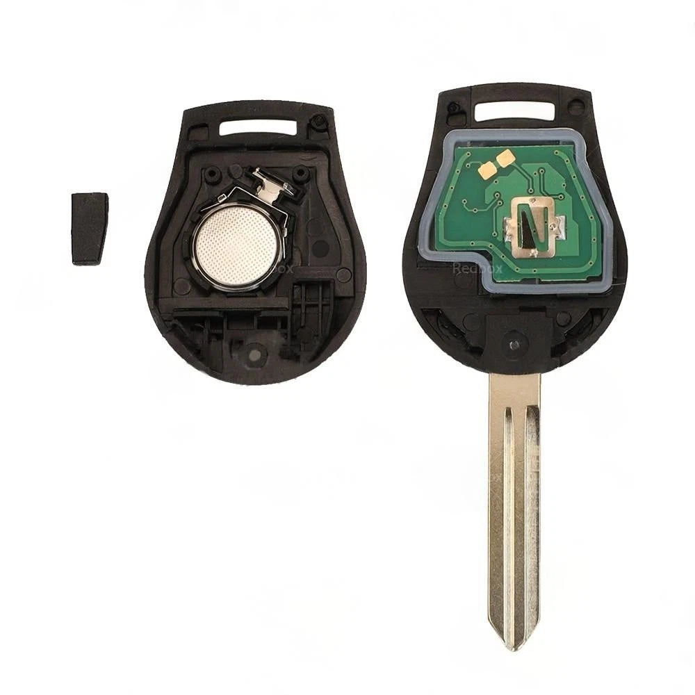 3 Button 433MHz Remote Key for Nissan X-Trail T31, Tiida, Micra (2007–2014)