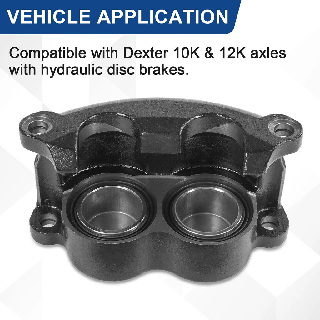 Disc Brake Caliper for Dexter 10K & 12K Hydraulic Trailer Brakes