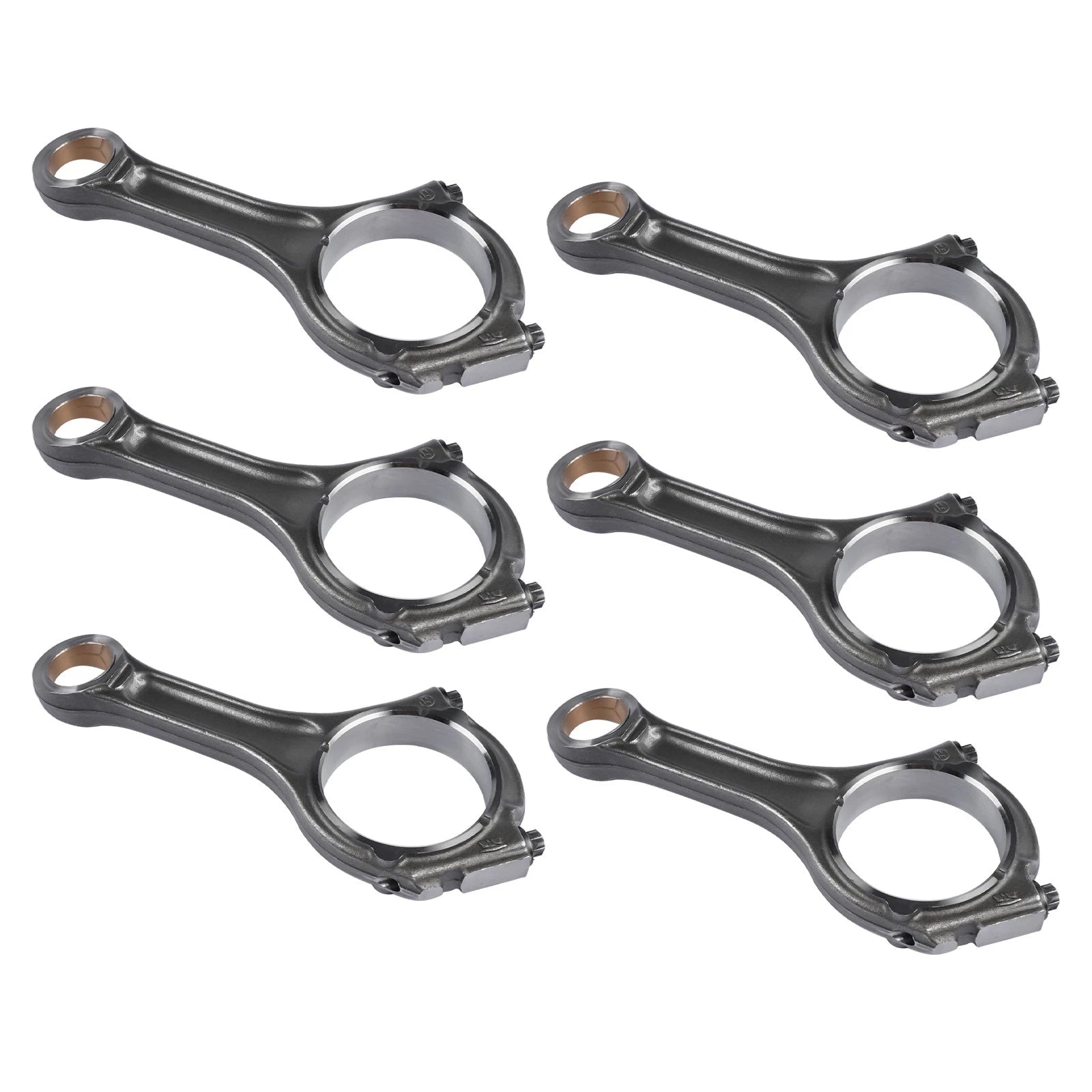 Set of 6 Connecting Rods for Dodge Ram 1500, Jeep WK2 (2014–2018)
