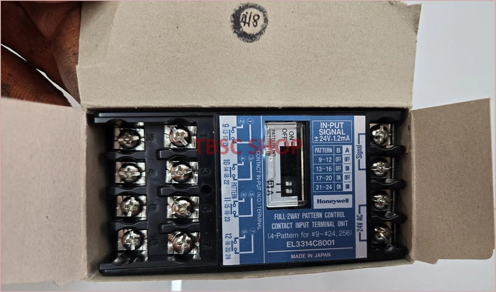 Honeywell EL3314C8001 Control Contact for