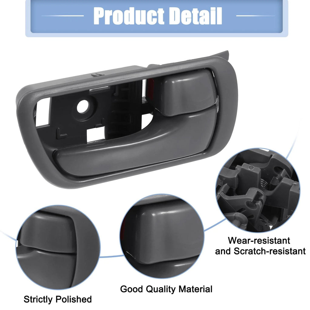 Inner Door Handle for Toyota Camry (2002–2006) Right Front/Rear Gray
