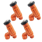 Set of 4 Fuel Injectors for Kawasaki Z1000 ZX6R ZX10R Versys 1000 (2010–2023)