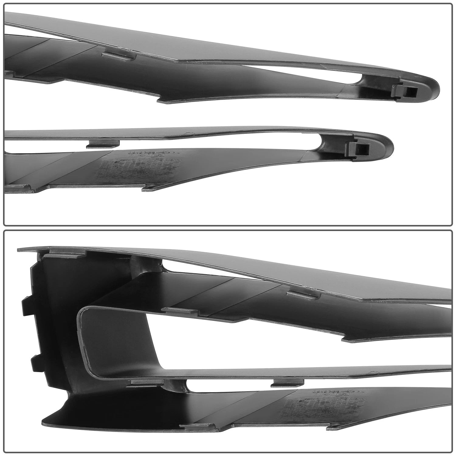 Fog Light Trim for Porsche Macan (2015–2018) - Left, Black