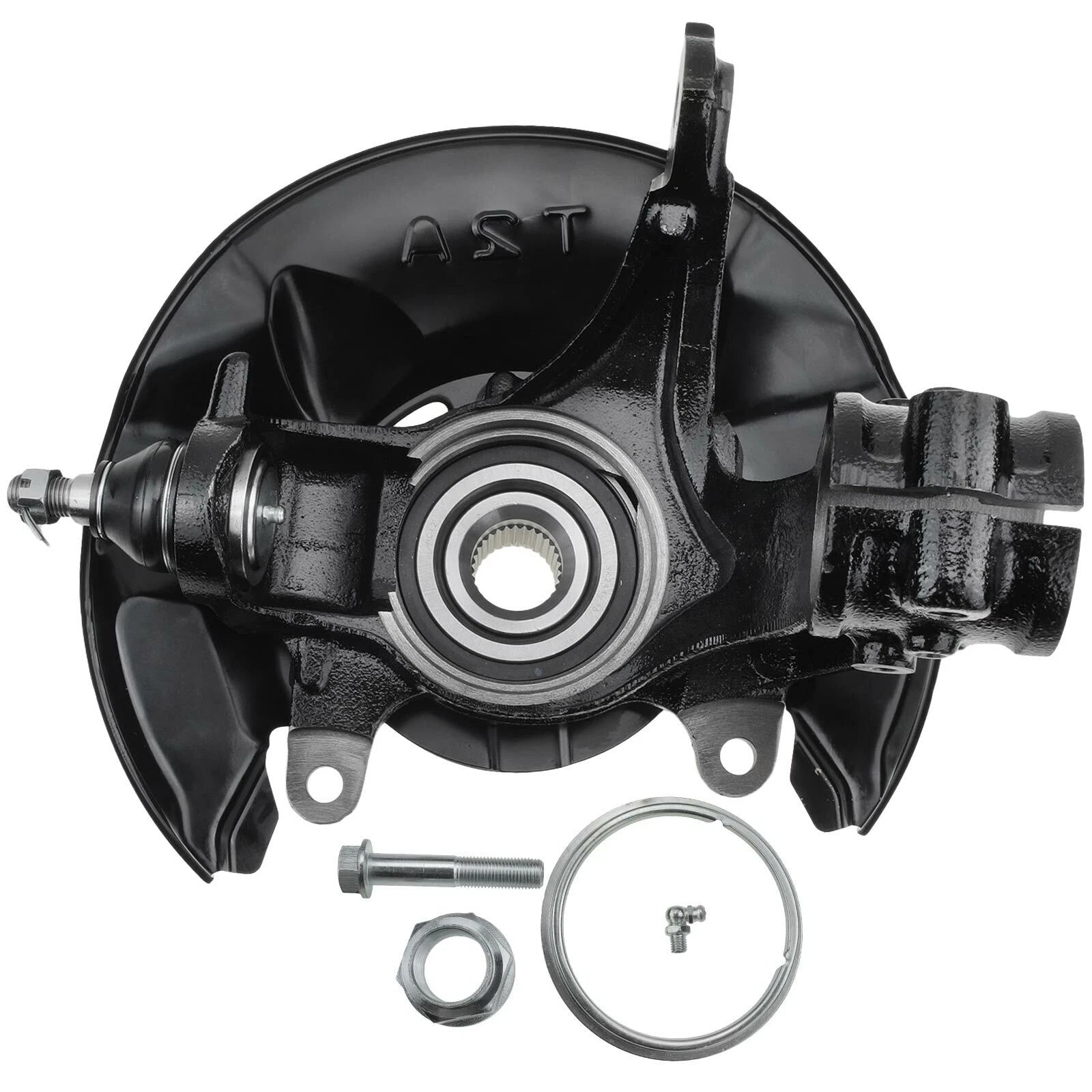 Pair Front Steering Knuckle & Hub Bearing for Honda Accord (2013–2017)