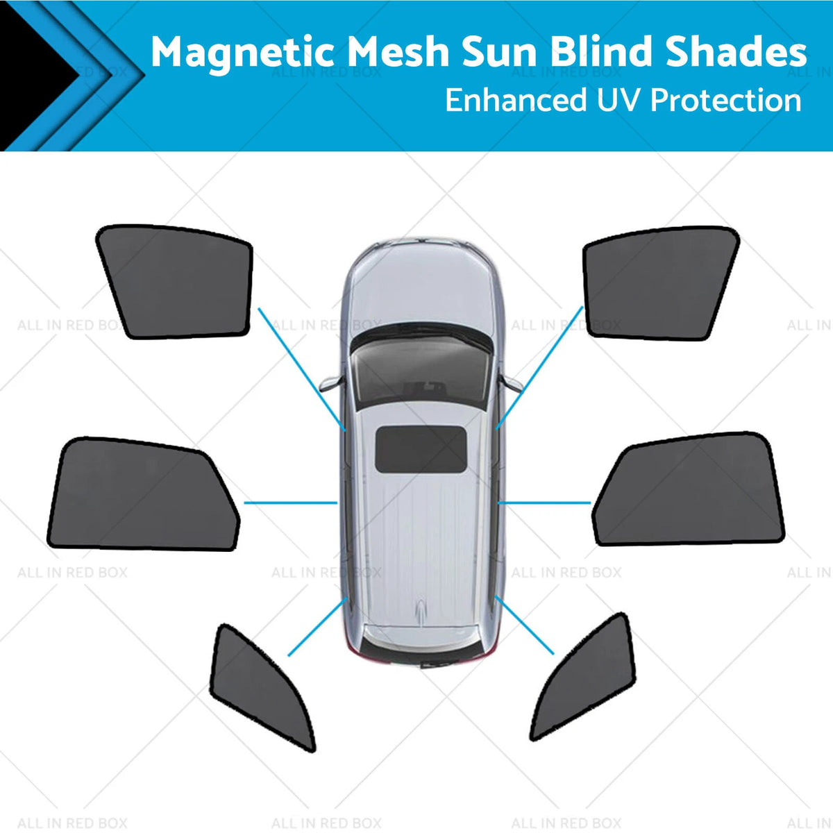 Magnetic Mesh Sun Blind Shades for Audi Q5 (2017–2025)