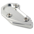 Silver Kickstand Side Stand Pad for BMW R1200R R1200RS LC (2015-2016)