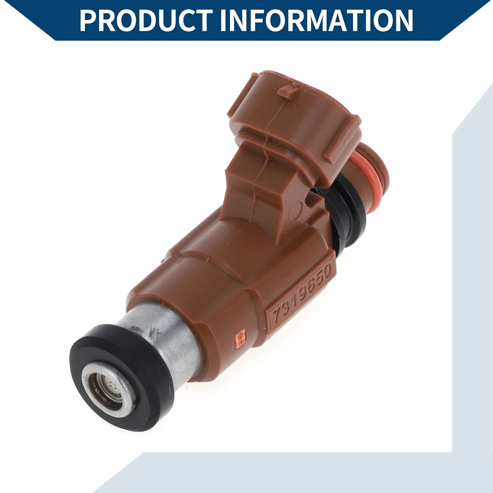 Fuel Injector No.FP35-13-250 for Mazda 626 LX (2000–2002) 1 Pc Brown