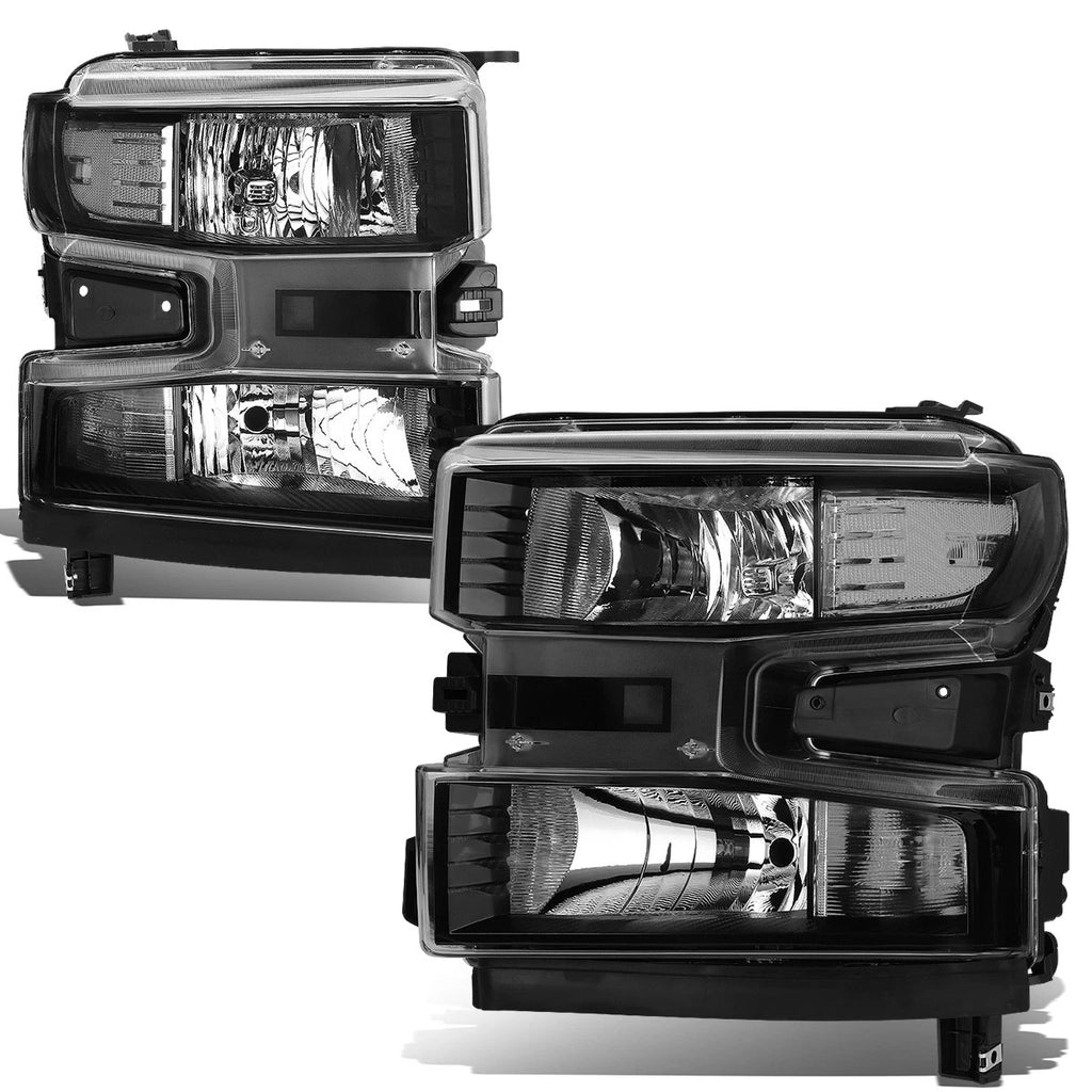 Headlight Lamp for Chevy Silverado 1500 WT Custom Trail Boss (2019–2021)