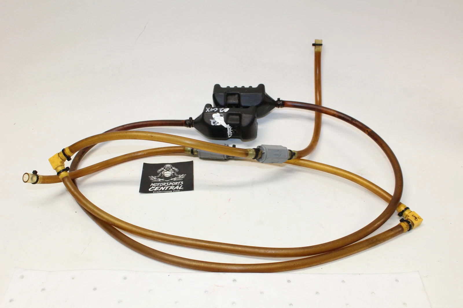 Set of 2 Bailer Drain Tubes with One Way Valve for Sea-Doo GTX 4TEC (2002)