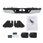 Chrome Rear Bumper for Toyota Tundra (2007–2013) - Complete with Hardware