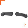 Grey Interior Window Crank Handle for Nissan Navara D21 (1986-1997)