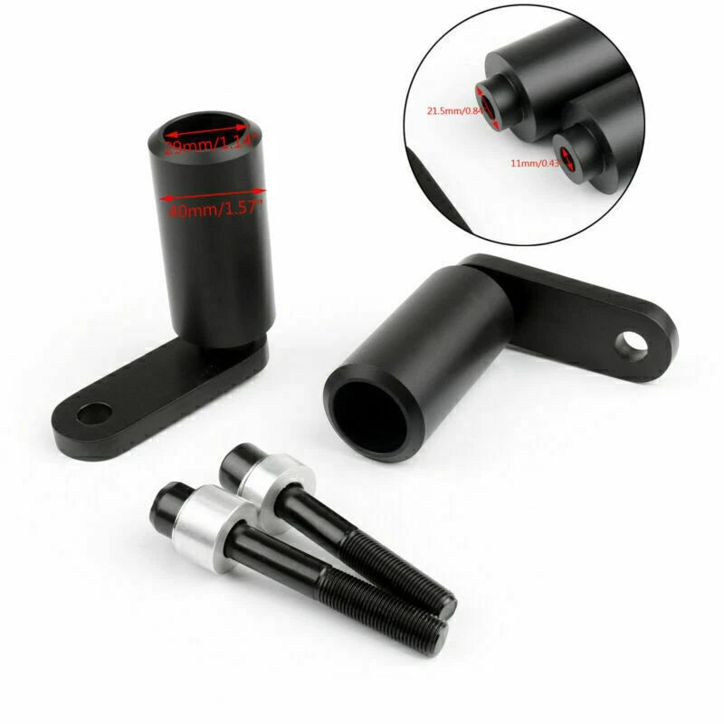 Frame Sliders Crash Protector for Honda CBR 1000 RR (2004–2005) So Cut Black