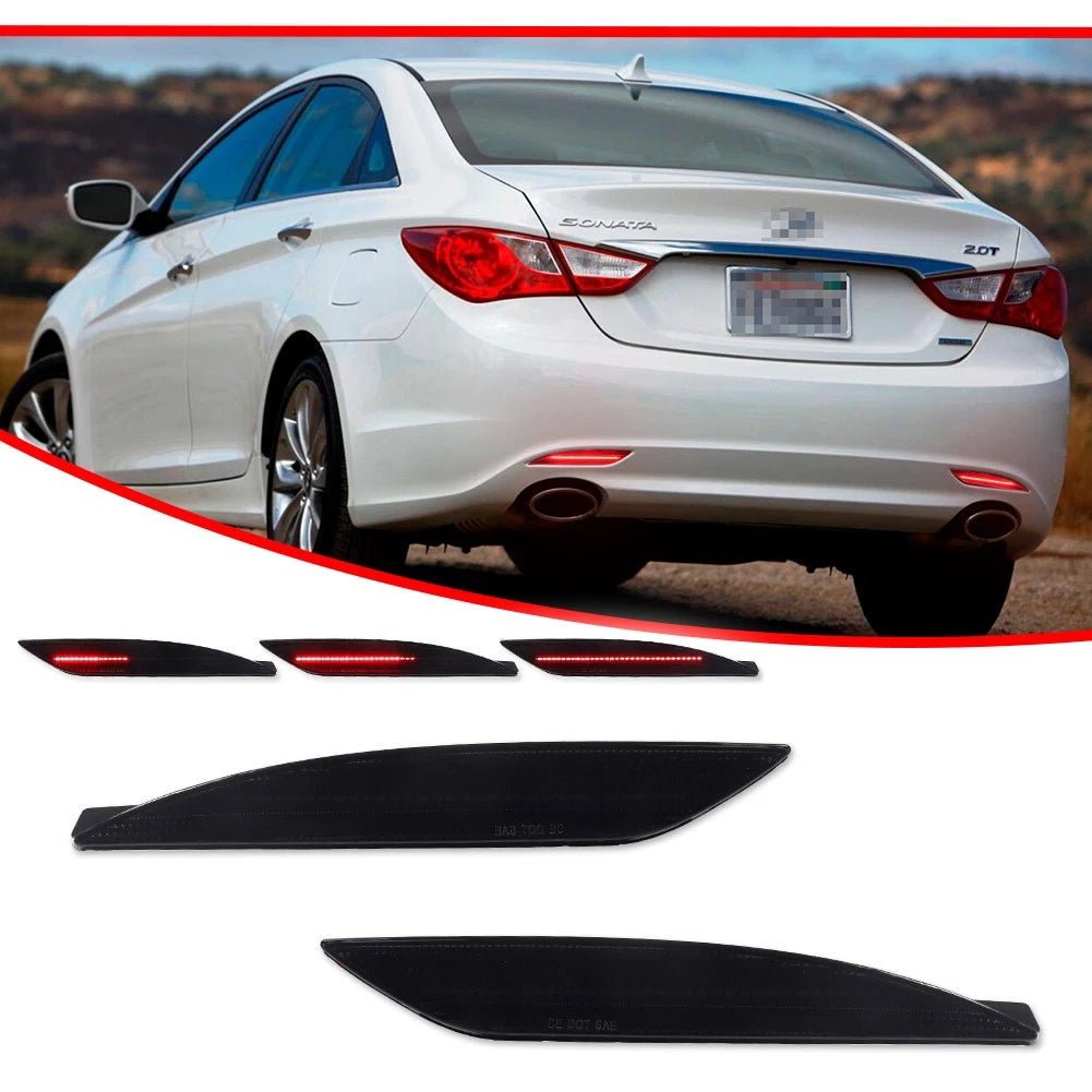 LED Rear Bumper Reflector for Hyundai Sonata (2011–2014)
