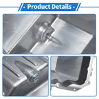 Engine Oil Pan for Dodge Charger 5.7L V8 (2008-2020) - 1 x Aluminum