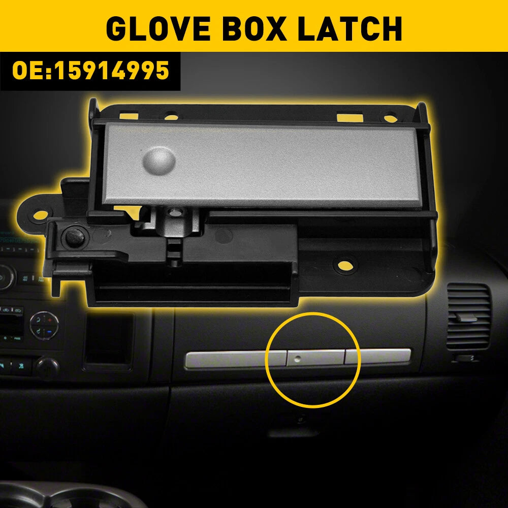 Upper Glove Box Latch Handle for Chevy GMC Silverado Sierra 1500 2500 3500 (2007–2013)