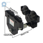 Double Wheel I-Beam Trolley for Adjustable 55-135mm (1100 lbs/0.5 Ton)